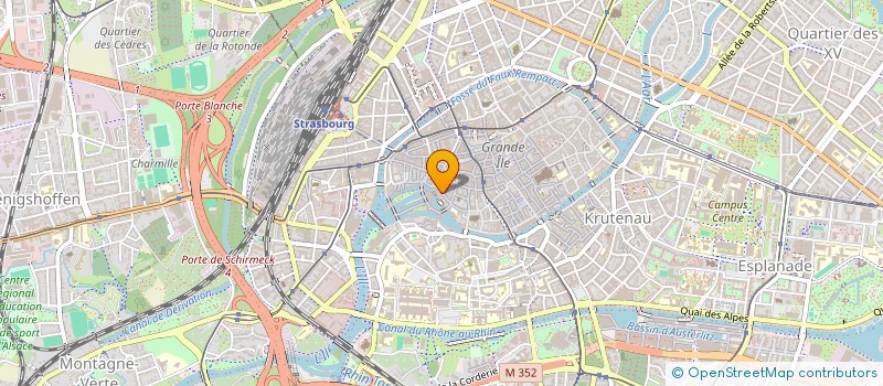 localisation de l'entreprise DENTELLES 6  STRASBOURG