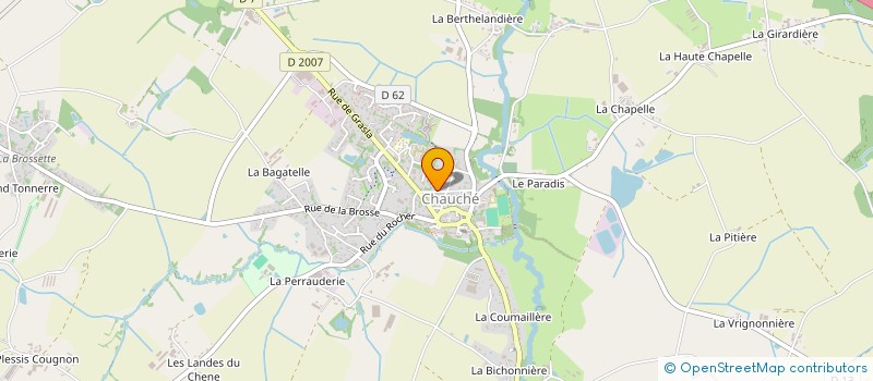 localisation de l'entreprise DENTESSA à ESSARTS-EN-BOCAGE