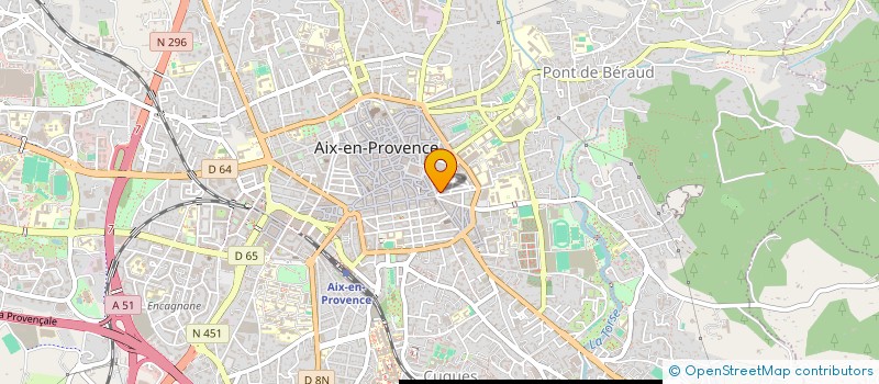 localisation de l'entreprise DENTEXIA à AIX-EN-PROVENCE