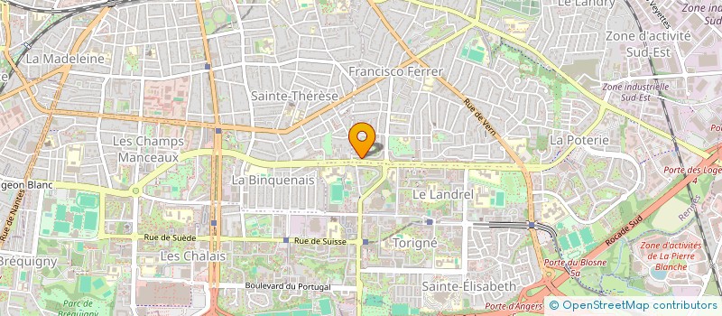 localisation de l'entreprise DENTICULUS 2004  RENNES