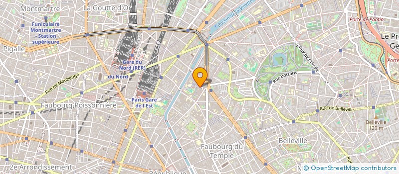 localisation de l'entreprise DENTINVEST 1  PARIS