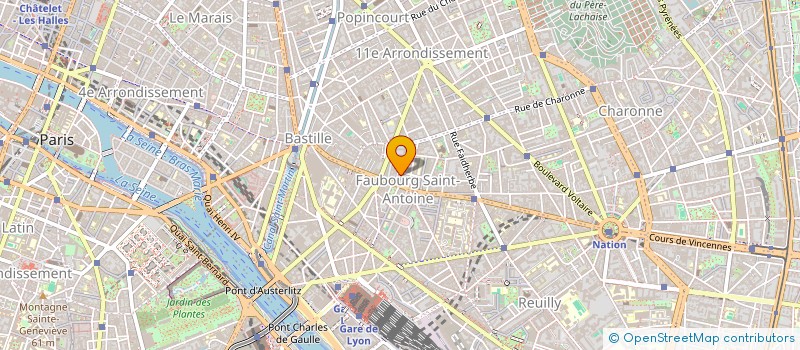 localisation de l'entreprise DENTIPRO à MONTREUIL