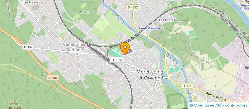 localisation de l'entreprise DENTISTAE  MORET-LOING-ET-ORVANNE