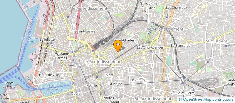 localisation de l'entreprise DENTISTE FANNY RAPTELET à MARSEILLE