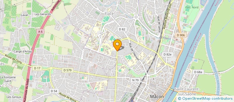 localisation de l'entreprise DENTISTES DES 9 CLES  MACON