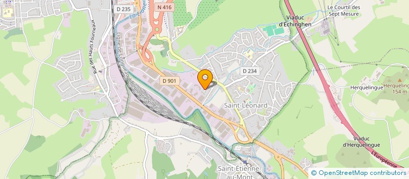 localisation de l'entreprise DENTISTES DES DUNES  SAINT-ETIENNE-AU-MONT