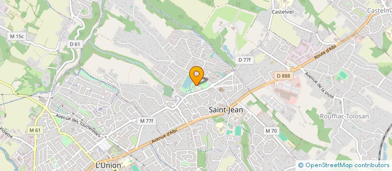localisation de l'entreprise DENTISTES DES TUILERIES  SAINT-JEAN