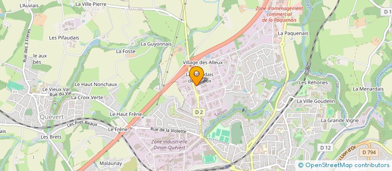 localisation de l'entreprise DENTISTES DU VAL DE RANCE  TADEN