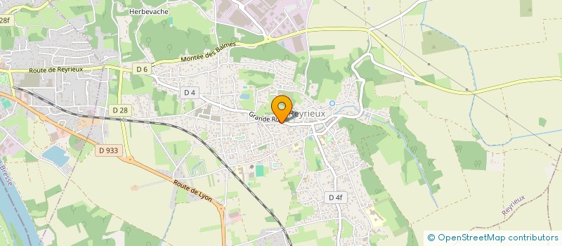 localisation de l'entreprise DENTISTES REYRIEUX à REYRIEUX