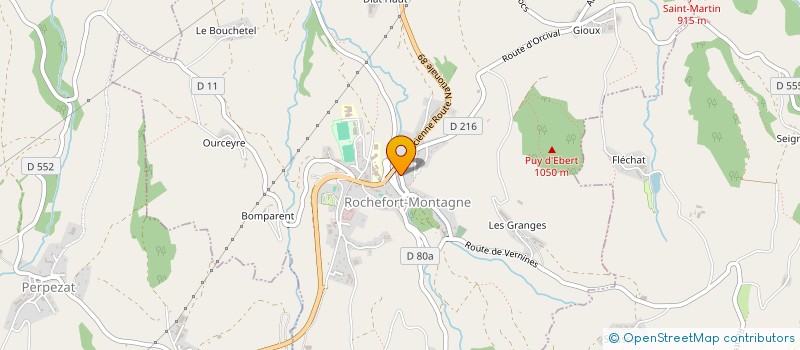 localisation de l'entreprise DENTISTES ROCHEFORT  ROCHEFORT-MONTAGNE