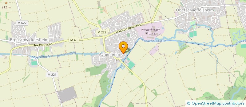 localisation de l'entreprise DENTO IMMO  ACHENHEIM