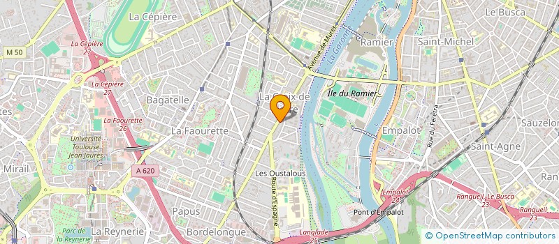 localisation de l'entreprise DENTOPOLE GARONNE à TOULOUSE