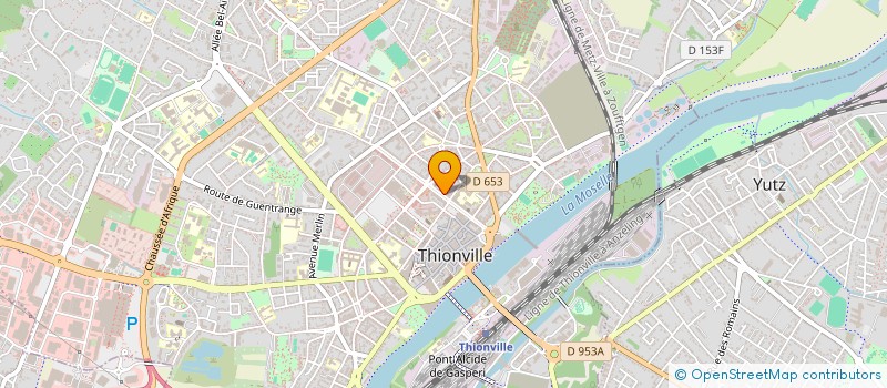 localisation de l'entreprise DENTRO  THIONVILLE