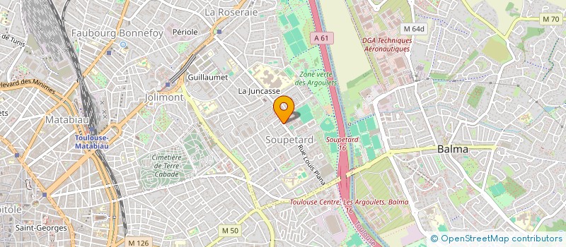 localisation de l'entreprise DENTS BLANCHES à TOULOUSE