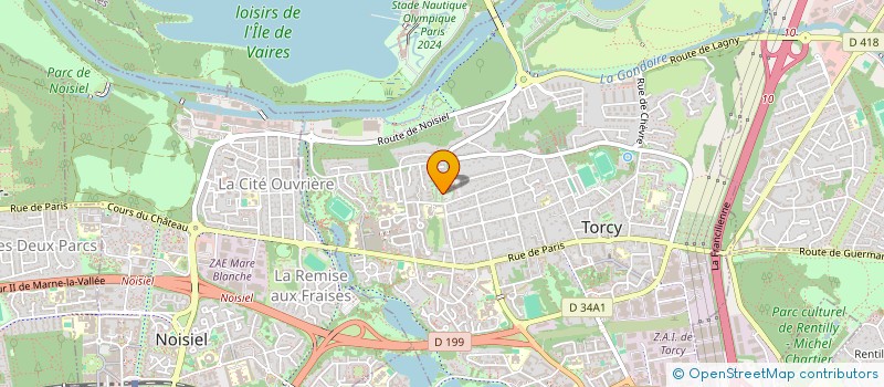localisation de l'entreprise DENTTEK à TORCY