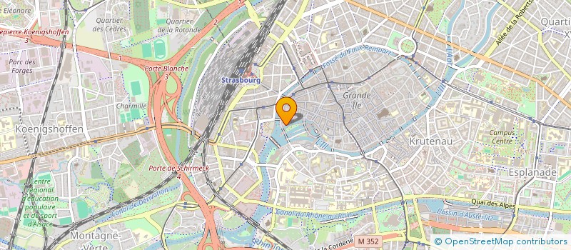 localisation de l'entreprise DENU PATRIMOINE  STRASBOURG