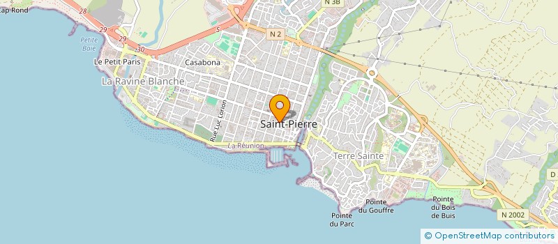 localisation de l'entreprise DENUZIERE-LAVAU à SAINT-PIERRE