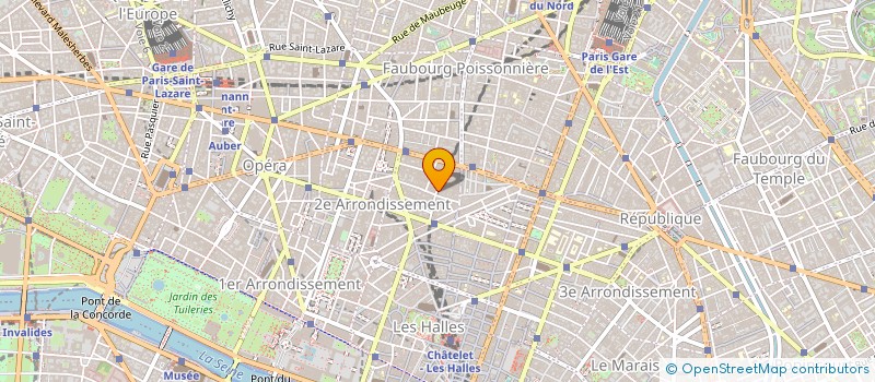localisation de l'entreprise DENVER S à PARIS