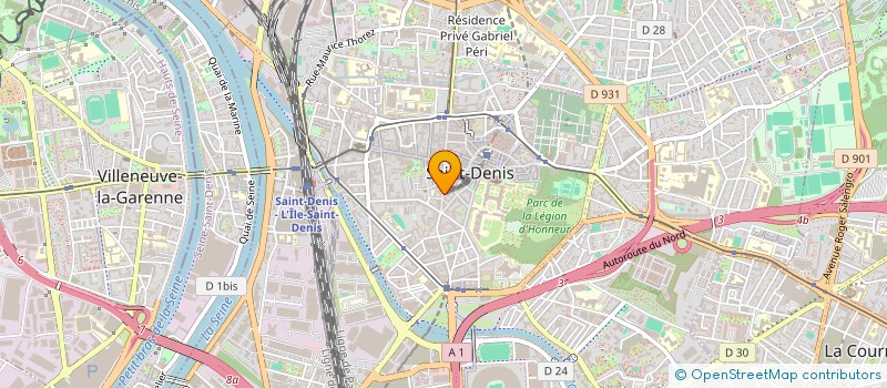 localisation de l'entreprise DENY S SARL à SAINT-DENIS