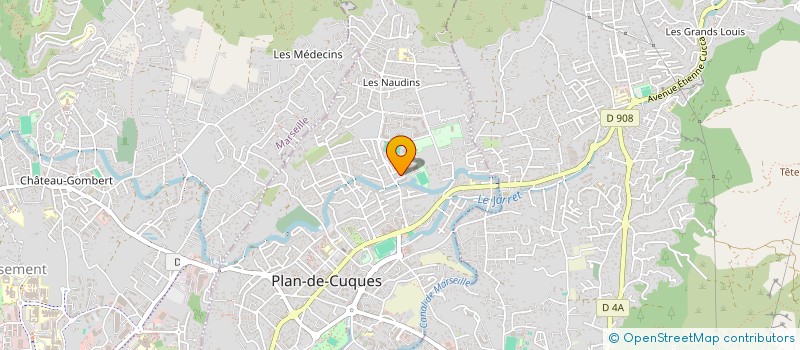 localisation de l'entreprise DENYS CHRISTOPHE à PLAN-DE-CUQUES