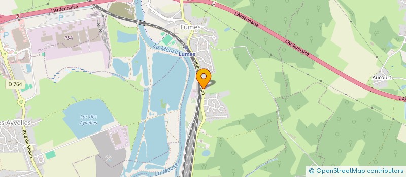 localisation de l'entreprise DENZO  LUMES