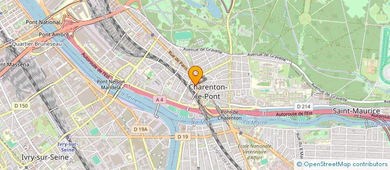 localisation de l'entreprise DEO  CHARENTON LE PONT