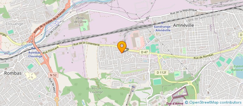 localisation de l'entreprise DEO  AMNEVILLE