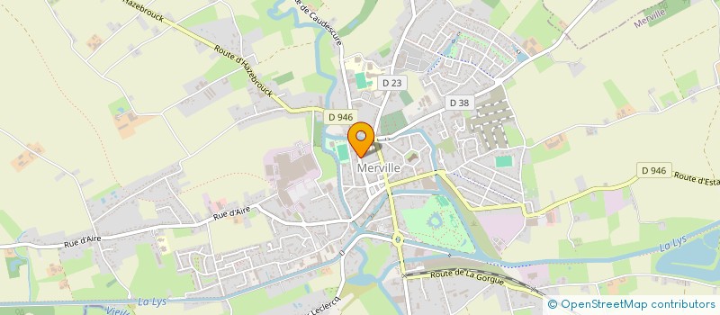 localisation de l'entreprise DEOFER à MERVILLE