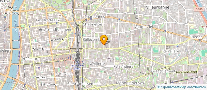 localisation de l'entreprise DEOL  LYON