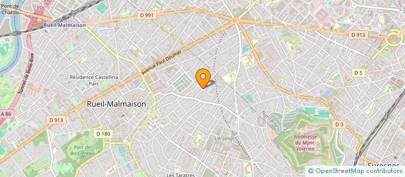 localisation de l'entreprise DEOLEN à RUEIL-MALMAISON