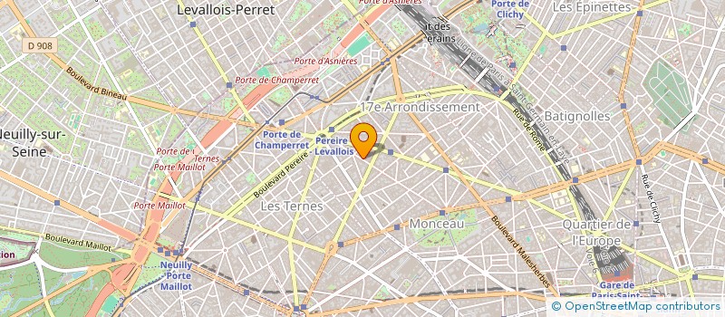 localisation de l'entreprise DEOS HOLDING FRANCE  PARIS