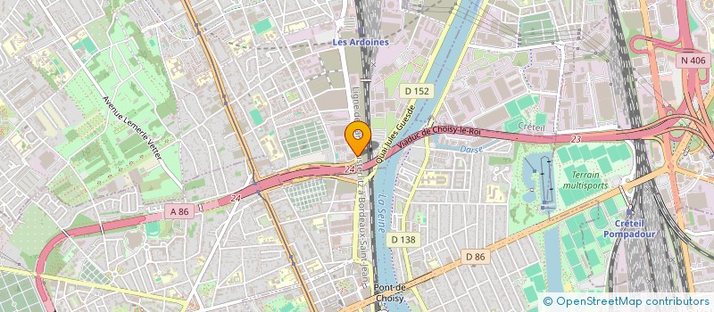 localisation de l'entreprise DEOTTO FINANCE à VITRY-SUR-SEINE