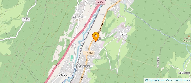 localisation de l'entreprise DEOUFCORPORATION  MARTIGNAT