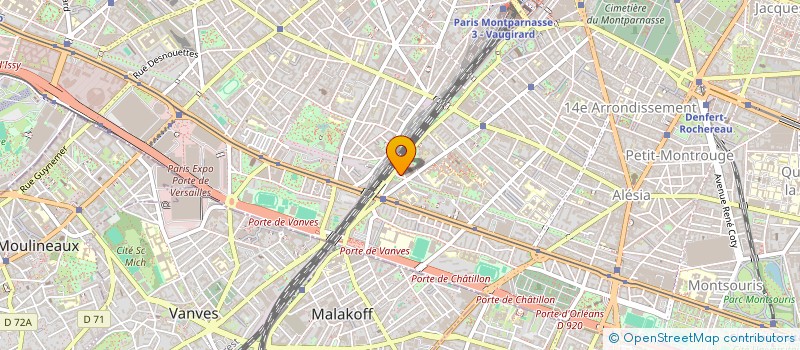 localisation de l'entreprise DEOXYS  PARIS