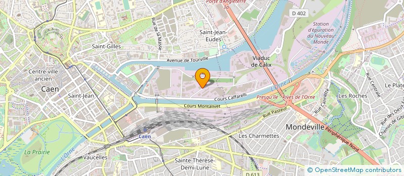 localisation de l'entreprise DEP 14 à CAEN
