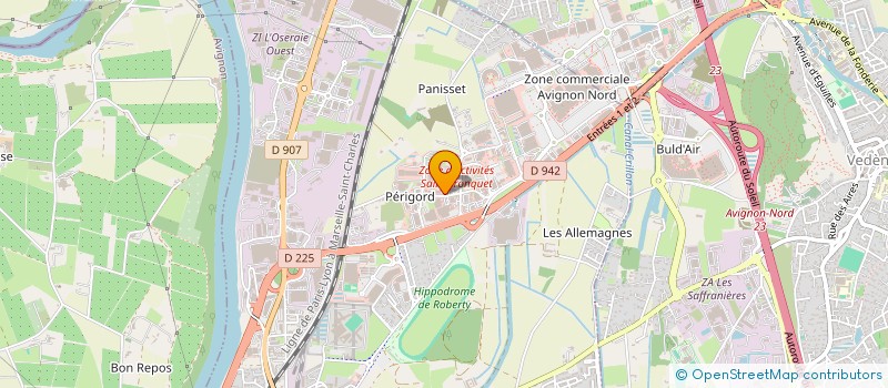 localisation de l'entreprise DEP  LE PONTET