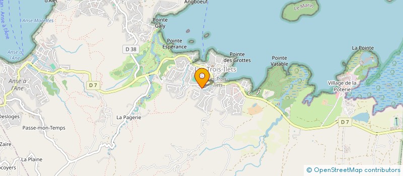 localisation de l'entreprise DEP ANTILLES à LES TROIS-ILETS