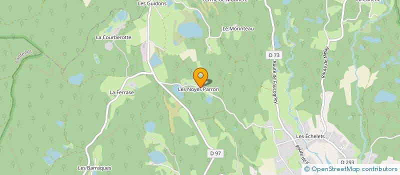 localisation de l'entreprise DEP CHAUFF  MELISEY