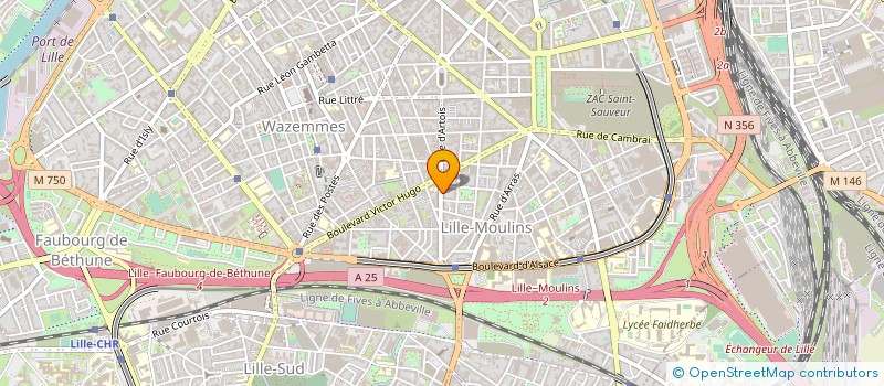 localisation de l'entreprise DEP DES CAISSES D ALLOCATIONS FAMILIALES à LILLE
