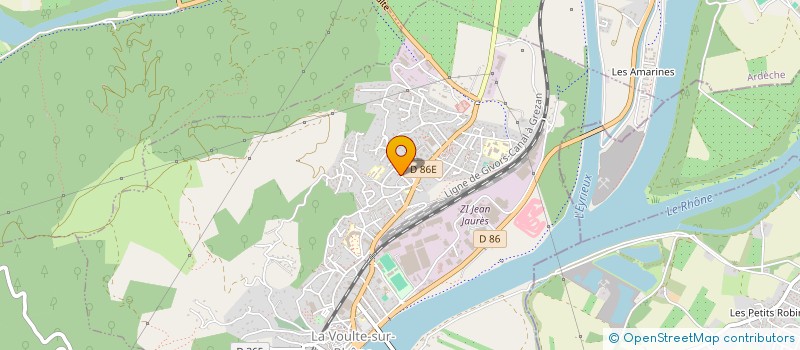 localisation de l'entreprise DEP@N INFO SERVICES à SAINT-GEORGES-LES-BAINS