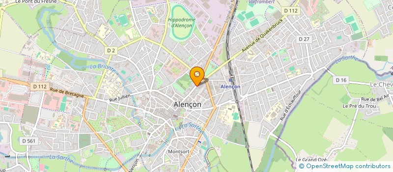 localisation de l'entreprise DEP POUR INFORMATION LOGEMENT ORNE à ALENCON