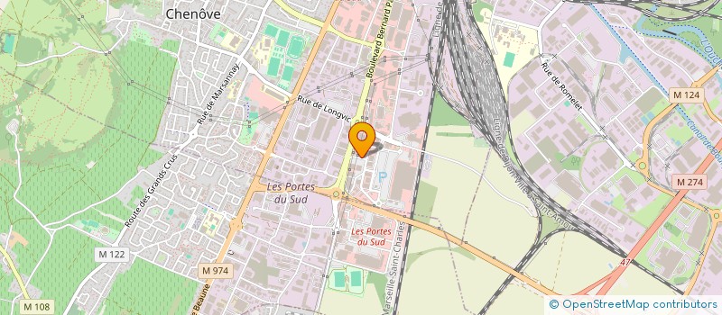 localisation de l'entreprise DEPAC à CHENOVE