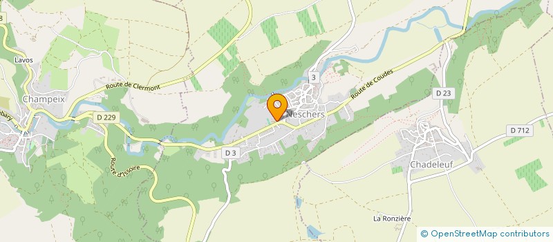 localisation de l'entreprise DEPALINE  NESCHERS