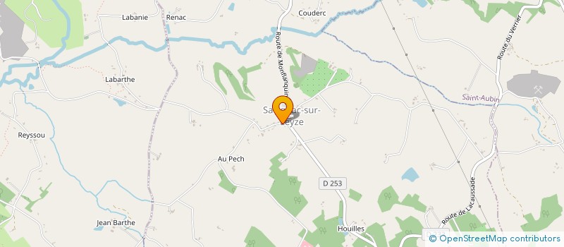 localisation de l'entreprise DEPAN'AGRI 47  SAVIGNAC-SUR-LEYZE