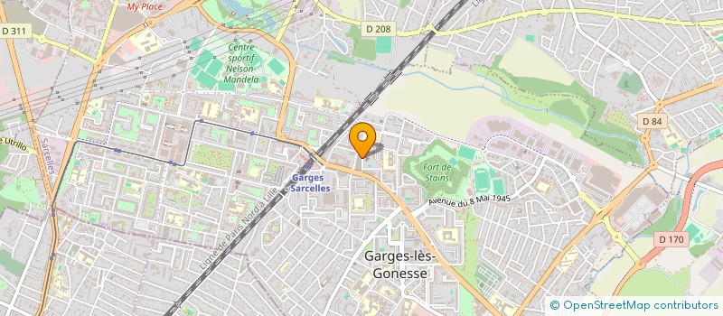 localisation de l'entreprise DEPAN'AUTO à GARGES-LES-GONESSE