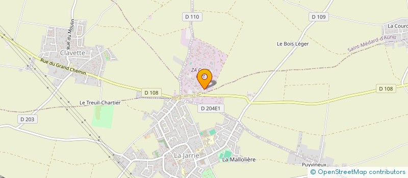 localisation de l'entreprise DEPAN ' CAMPING CAR  SAINT-MEDARD-D'AUNIS