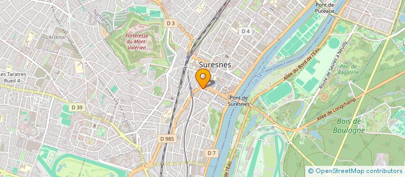 localisation de l'entreprise DEPAN'ED à SURESNES