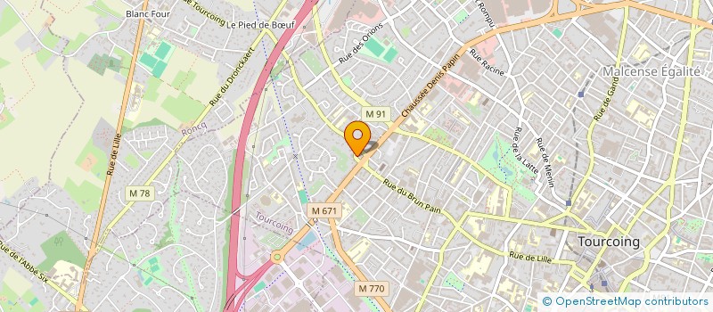 localisation de l'entreprise DEPAN EXPRESS à TOURCOING