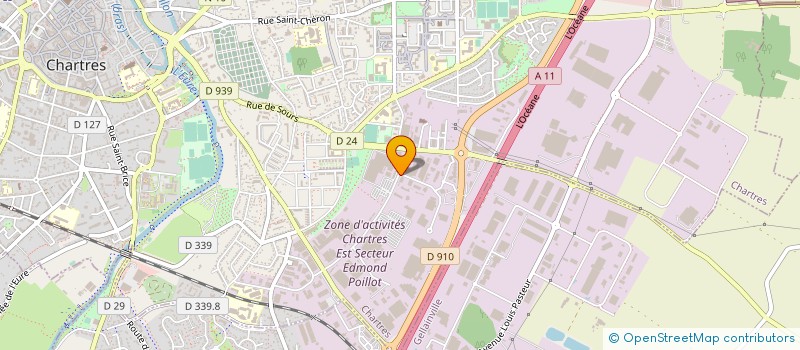 localisation de l'entreprise DEPAN'EXPRESS-FERMETURES EURELIENNES  LE LOROUX-BOTTEREAU