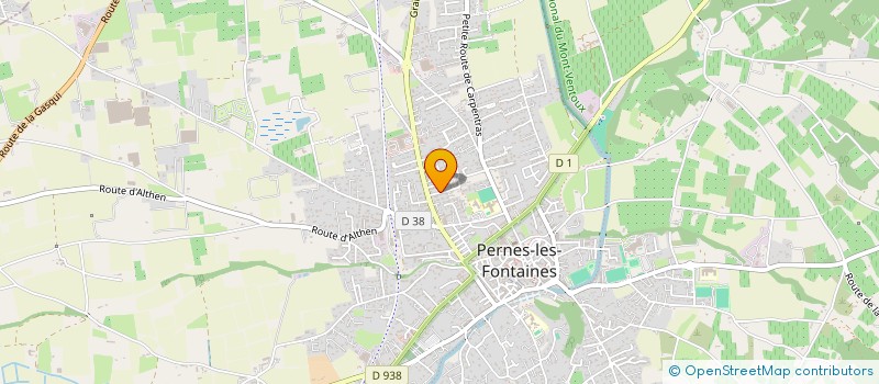 localisation de l'entreprise DEPAN'GAZ ISLOIS  PERNES-LES-FONTAINES